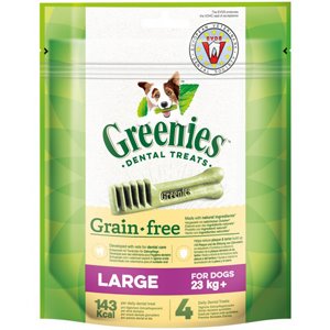 GREENIES LARGE GRAIN FREE 6 x 170 gr.